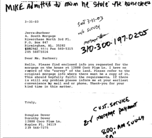 A blurry, handwritten note with unclear text and a faded background.