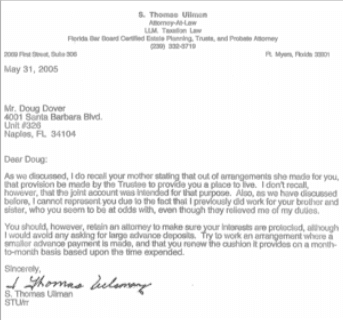 Legal document from Florida court case involving state and defendants.